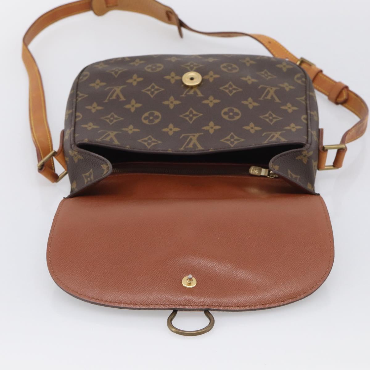 LOUIS VUITTON Monogram Saint Cloud GM Shoulder Bag M51242 LV Auth BA16697