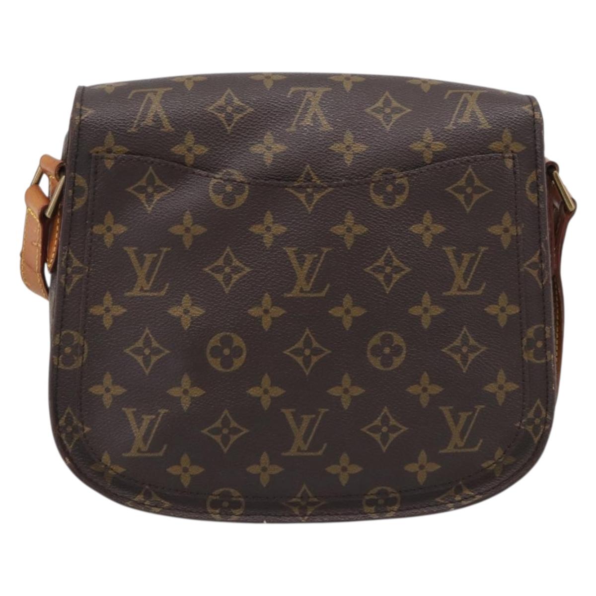 LOUIS VUITTON Monogram Saint Cloud GM Shoulder Bag M51242 LV Auth BA16697