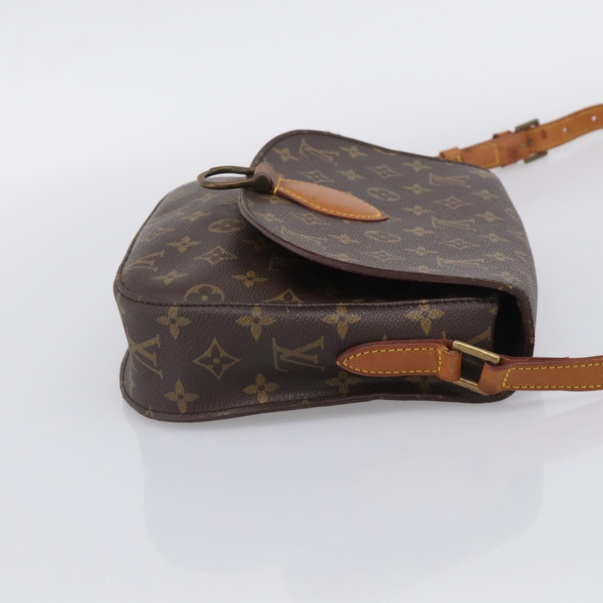 LOUIS VUITTON Monogram Saint Cloud GM Shoulder Bag M51242 LV Auth BA16697