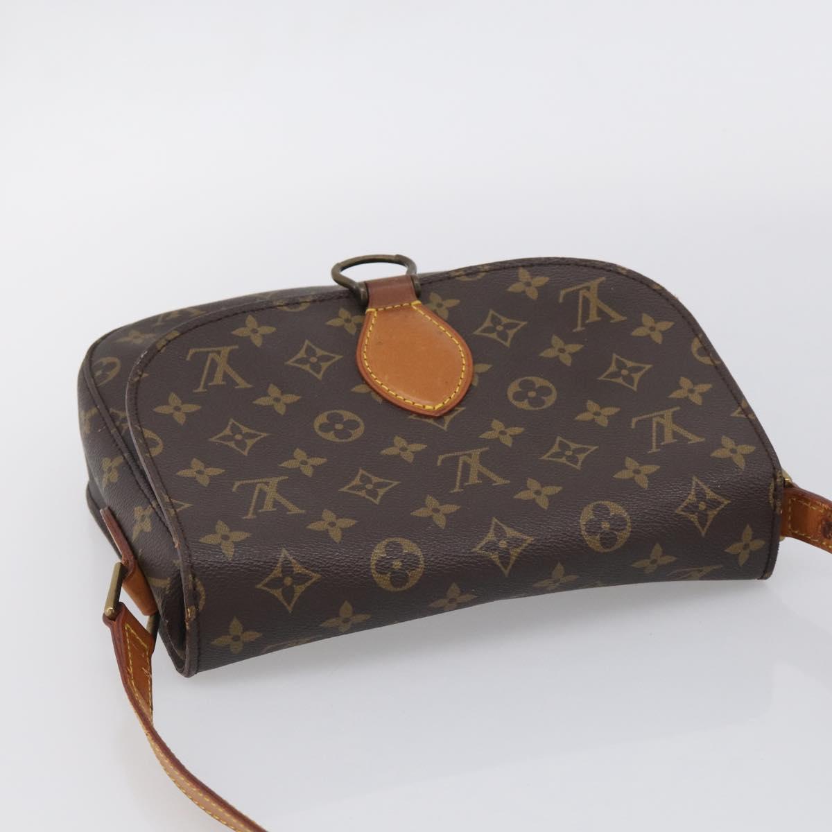LOUIS VUITTON Monogram Saint Cloud GM Shoulder Bag M51242 LV Auth BA16697