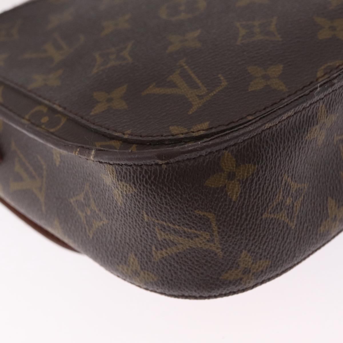LOUIS VUITTON Monogram Saint Cloud GM Shoulder Bag M51242 LV Auth BA16711