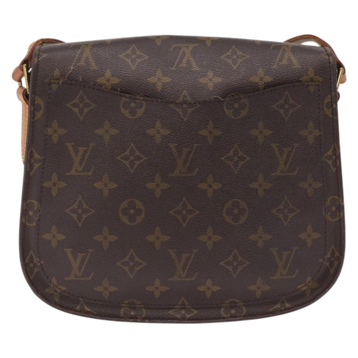 LOUIS VUITTON Monogram Saint Cloud GM Shoulder Bag M51242 LV Auth BA16711
