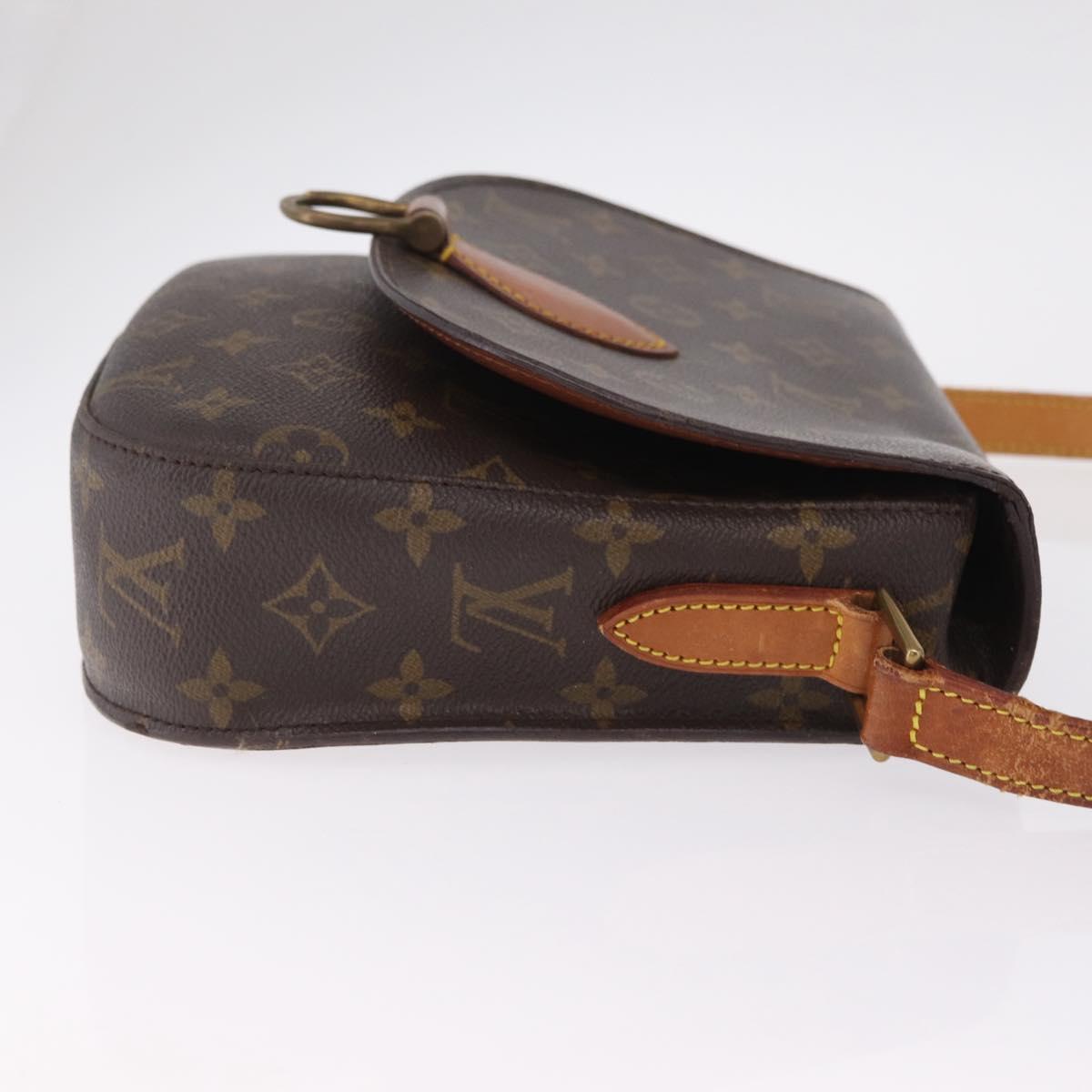 LOUIS VUITTON Monogram Saint Cloud GM Shoulder Bag M51242 LV Auth BA16711