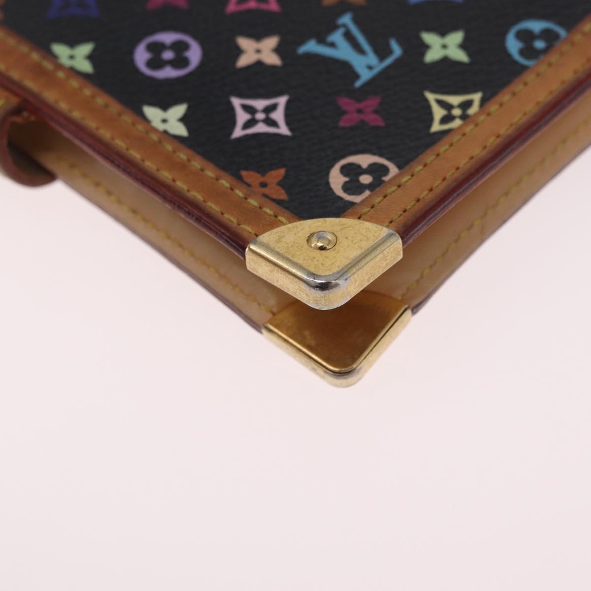 LOUIS VUITTON Multicolor Agenda PM Day Planner Cover R21076 LV Auth BA16712