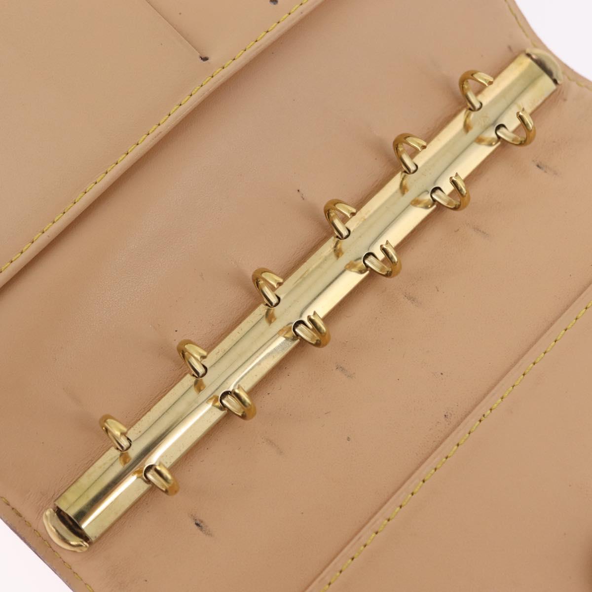 LOUIS VUITTON Multicolor Agenda PM Day Planner Cover R21076 LV Auth BA16712