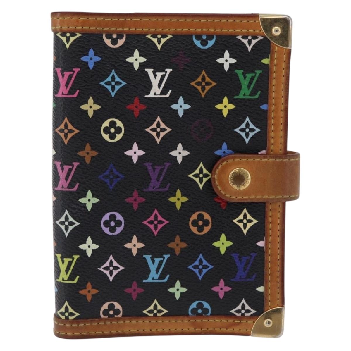 LOUIS VUITTON Multicolor Agenda PM Day Planner Cover R21076 LV Auth BA16712