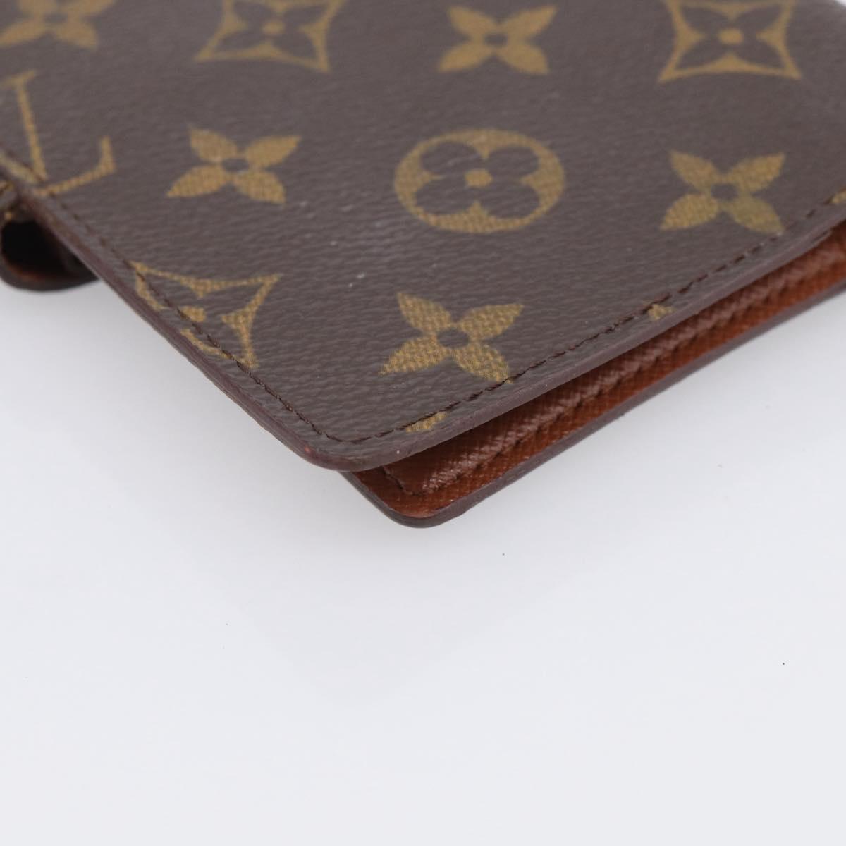 LOUIS VUITTON Monogram Agenda PM Day Planner Cover R20005 LV Auth BA16717