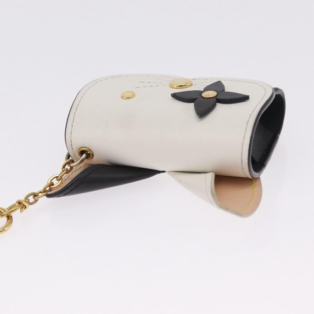 LOUIS VUITTON Monogram Etui Earphone Cat Earphone Case GI0566 LV Auth BA16720V