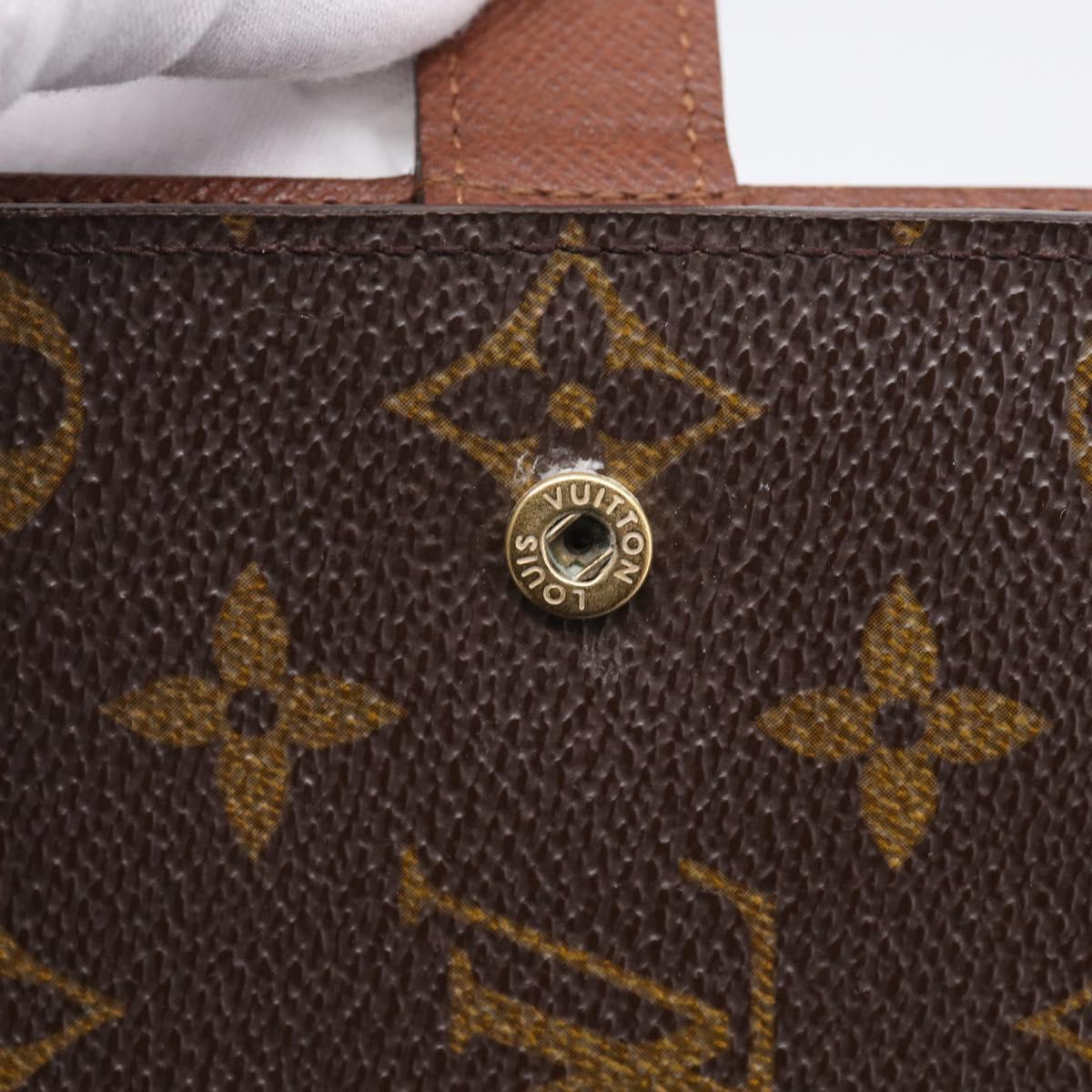 LOUIS VUITTON Monogram Agenda PM Day Planner Cover R20005 LV Auth BA16724