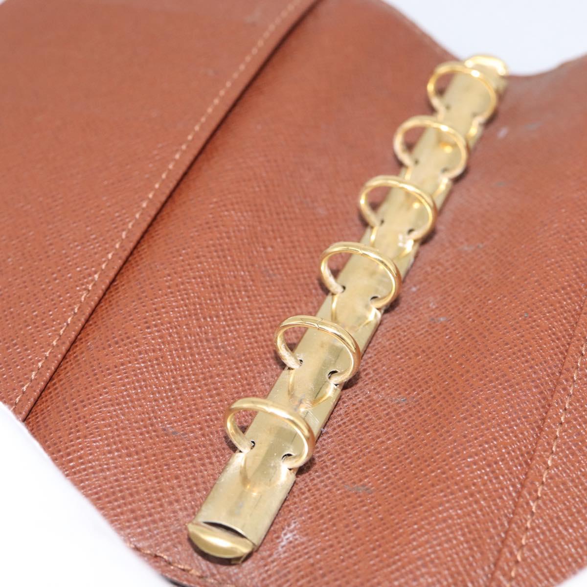 LOUIS VUITTON Monogram Agenda PM Day Planner Cover R20005 LV Auth BA16724