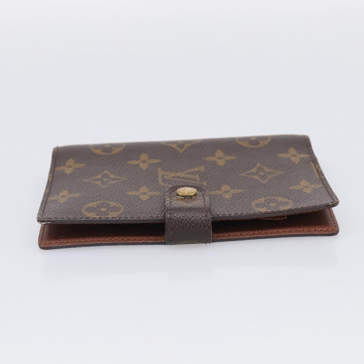 LOUIS VUITTON Monogram Agenda PM Day Planner Cover R20005 LV Auth BA16724
