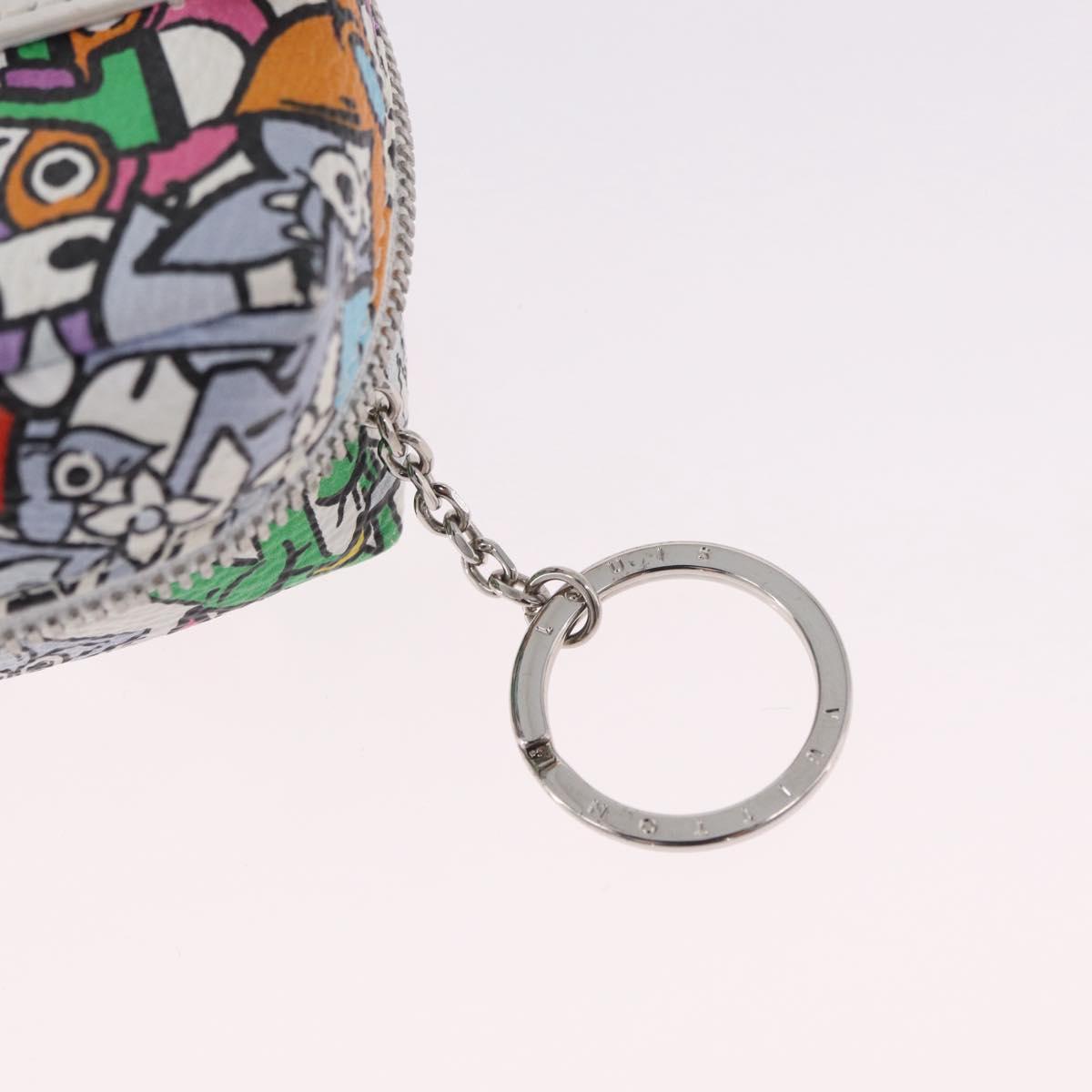 LOUIS VUITTON Monogram Comics Bijoux Sac Squared Pouch M01049 LV Auth BA16727V