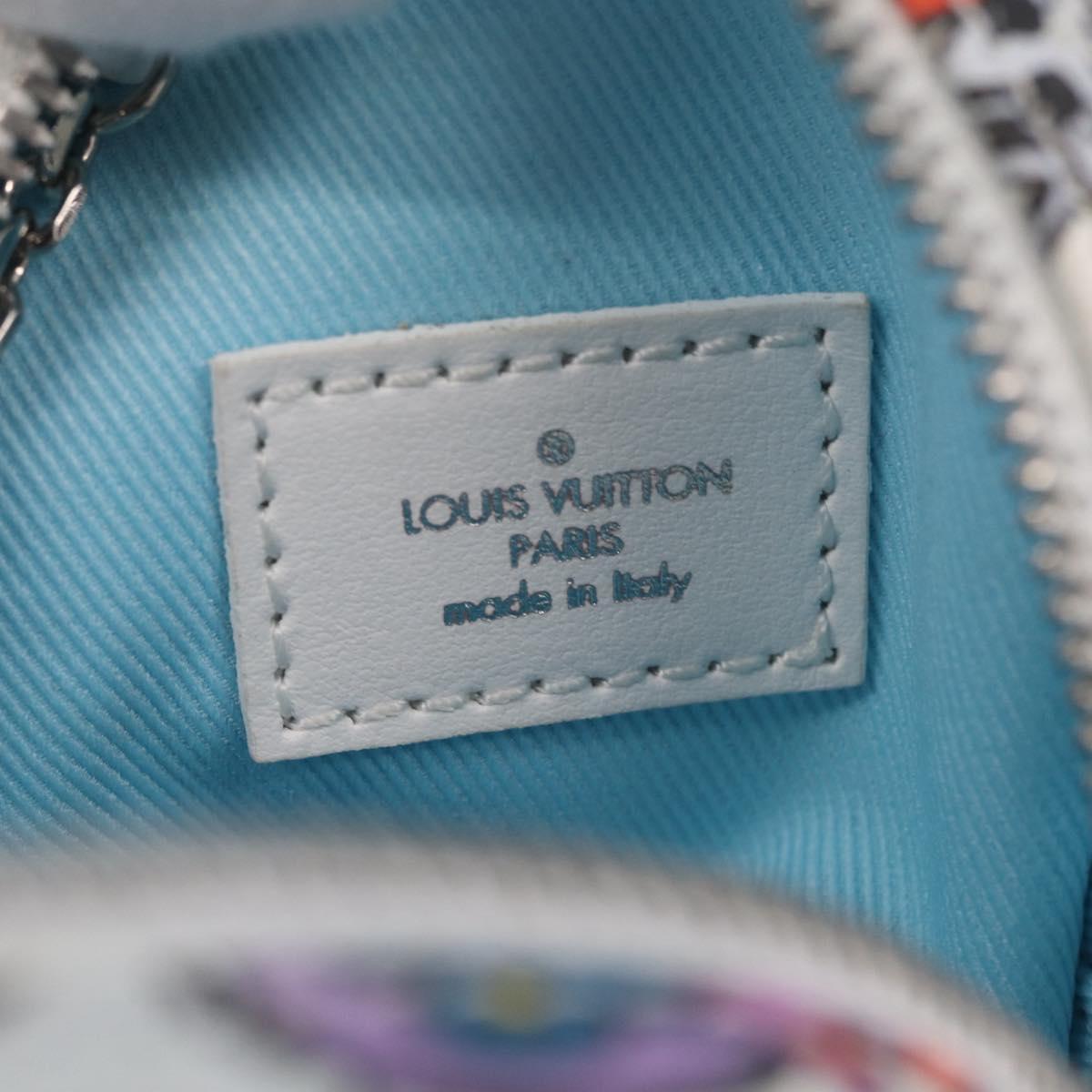 LOUIS VUITTON Monogram Comics Bijoux Sac Squared Pouch M01049 LV Auth BA16727V
