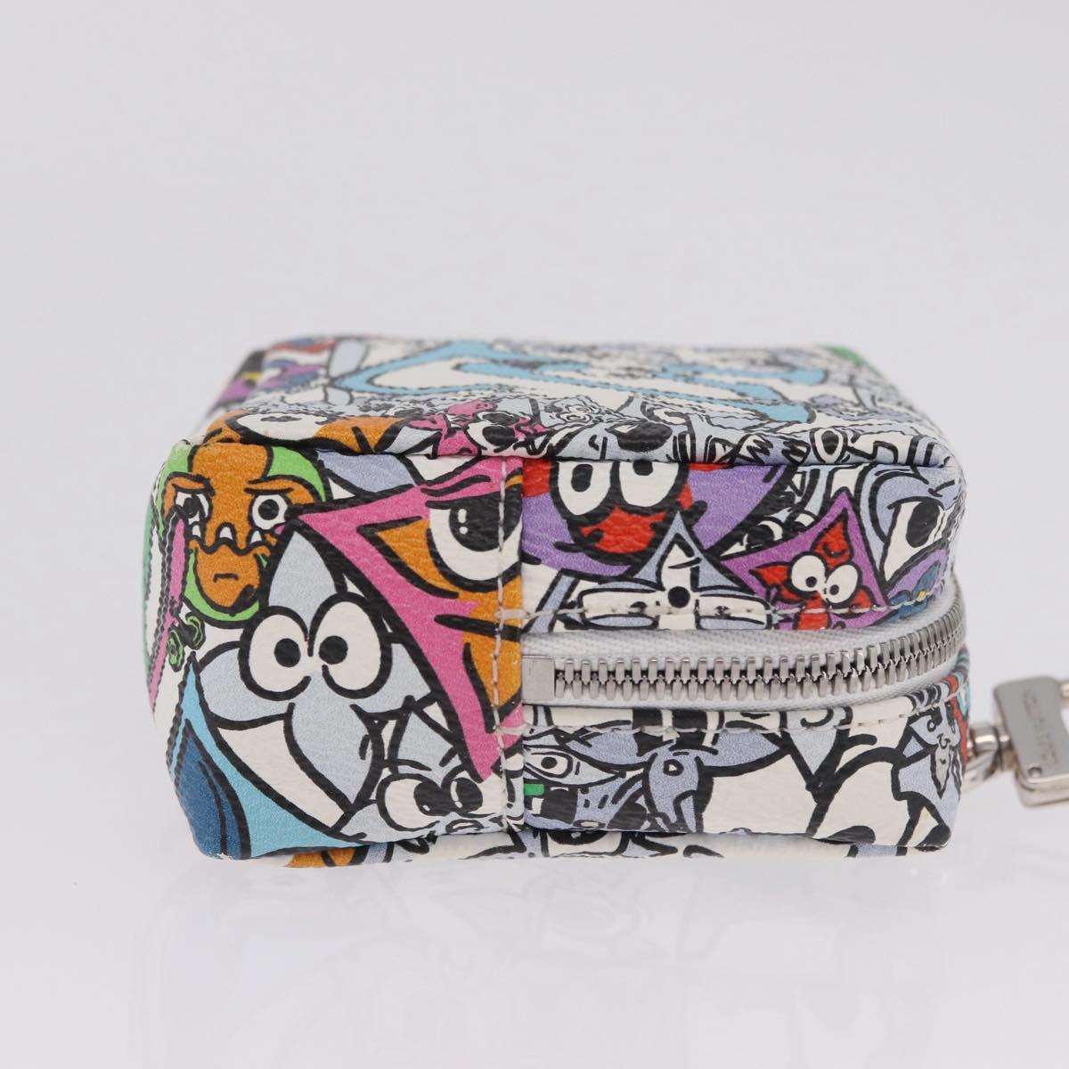 LOUIS VUITTON Monogram Comics Bijoux Sac Squared Pouch M01049 LV Auth BA16727V