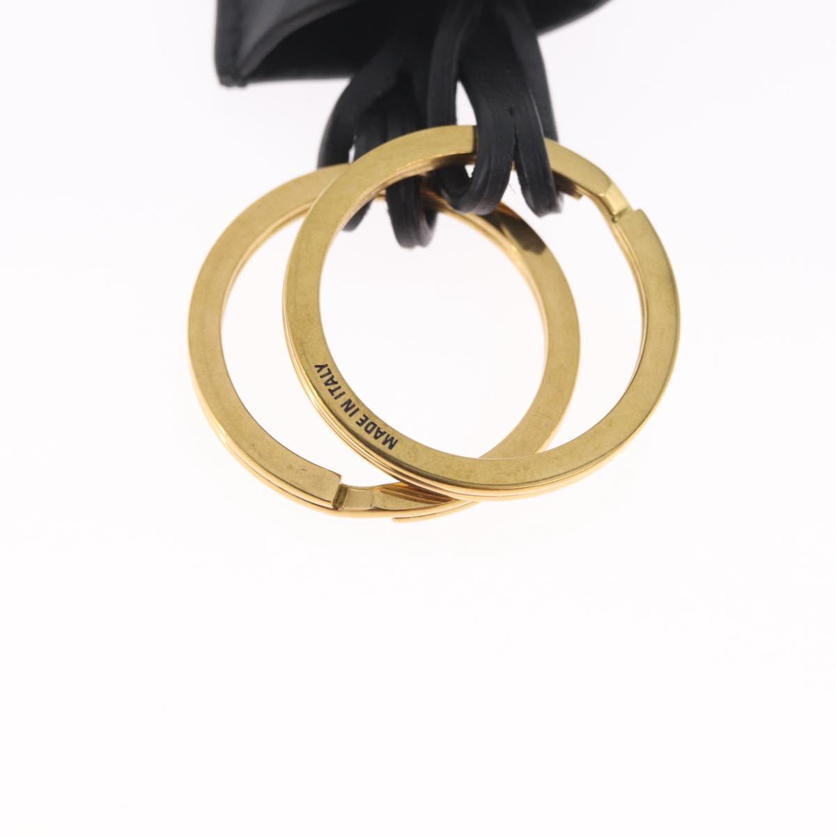 Balenciaga Rodeo Charm Cloche Cre Bag Charm Smooth Calf Skin Black Gold Auth BA16729V