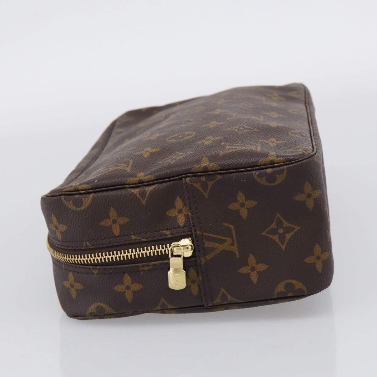 LOUIS VUITTON Monogram Trousse Toilette 28 Clutch Bag M47522 LV Auth BA16730