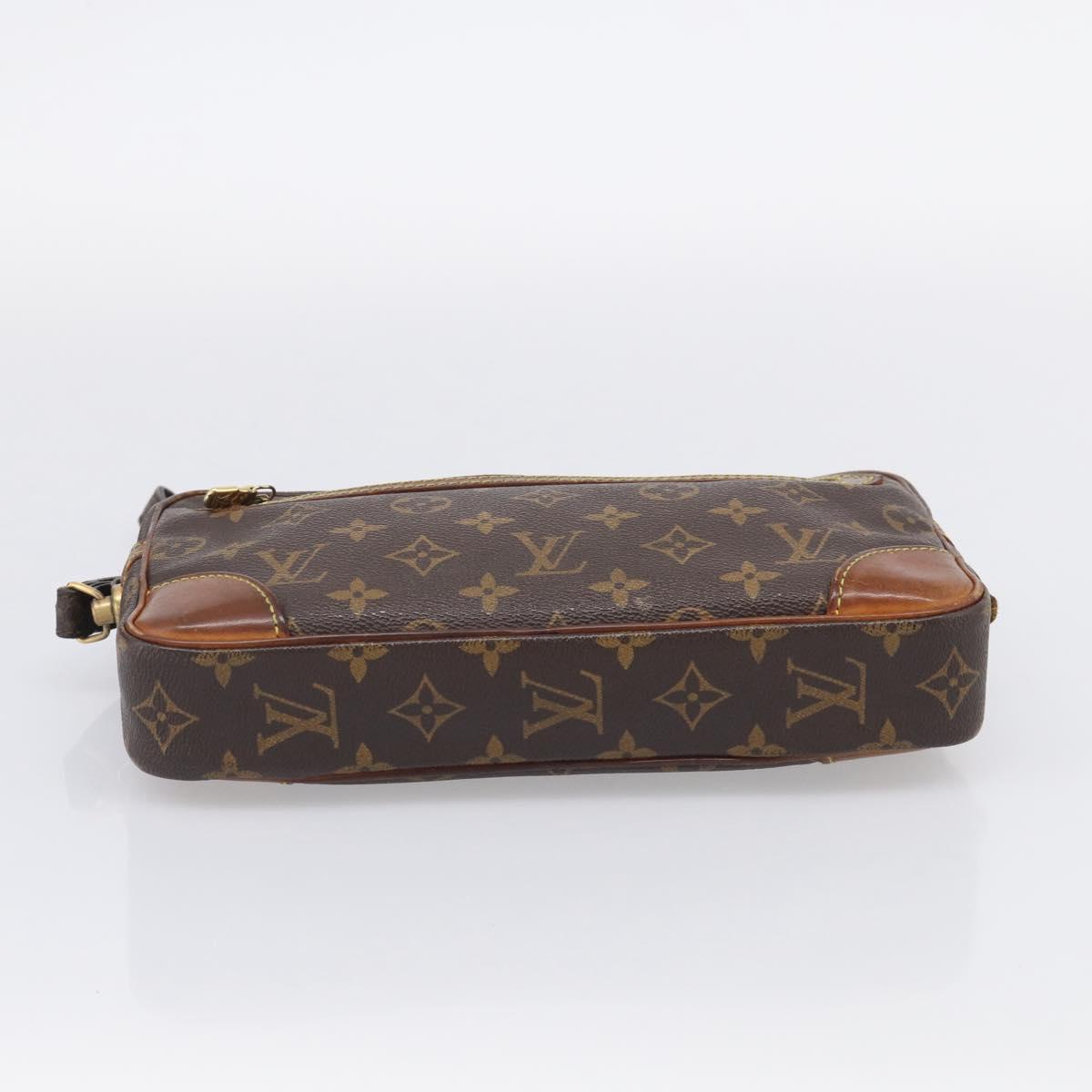 LOUIS VUITTON Monogram Marly Dragonne GM Clutch Bag M51825 LV Auth BA16732