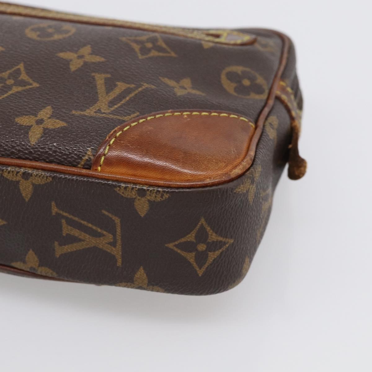 LOUIS VUITTON Monogram Marly Dragonne GM Clutch Bag M51825 LV Auth BA16732