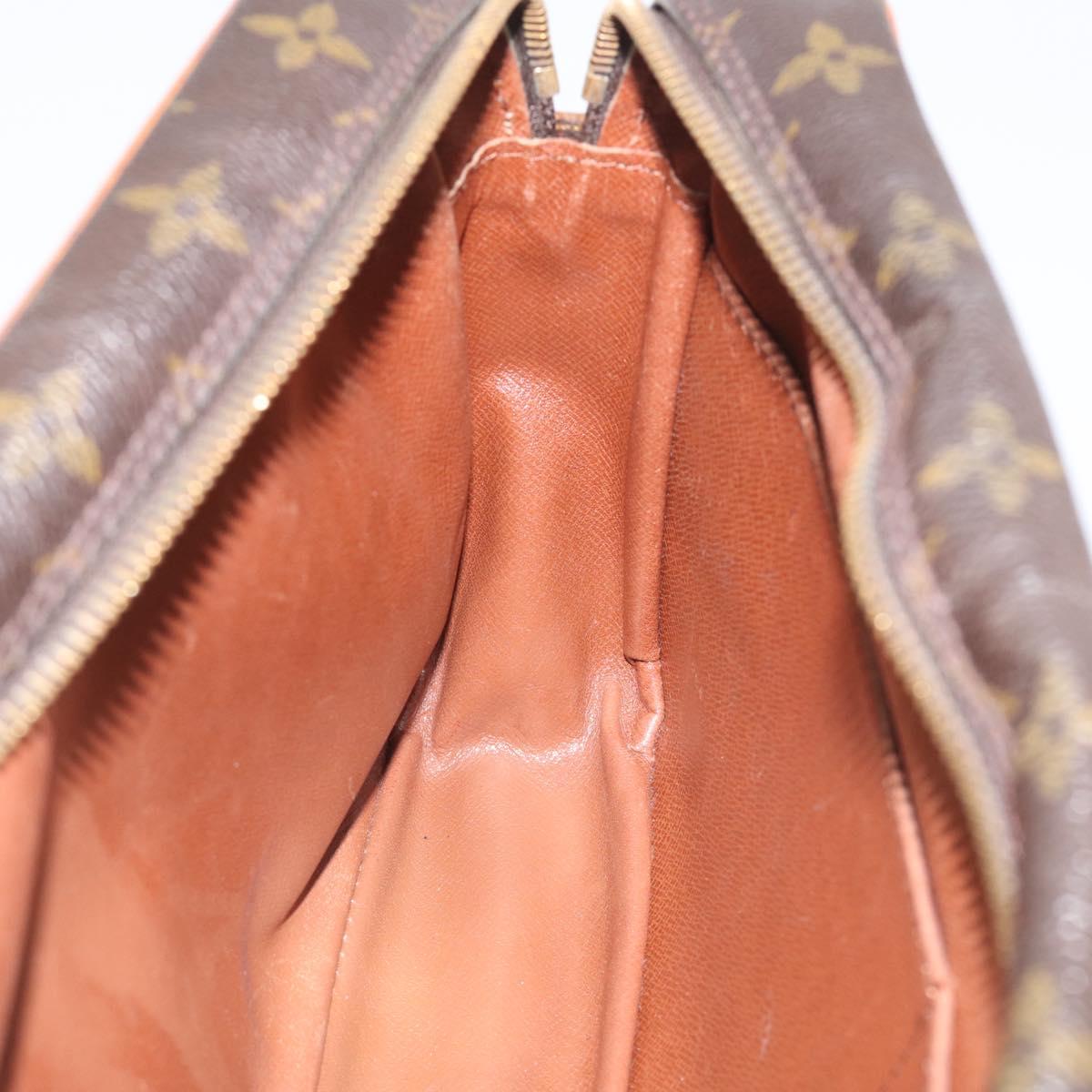 LOUIS VUITTON Monogram Compiegne 28 Clutch Bag M51845 LV Auth BA16733