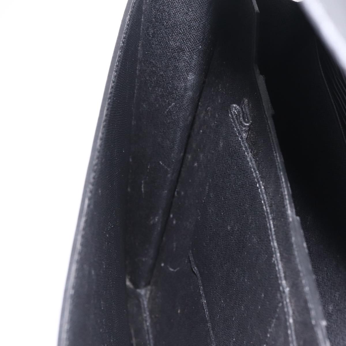 LOUIS VUITTON Epi Serviette Conseiller Business Bag Black M54422 LV Auth BA16739