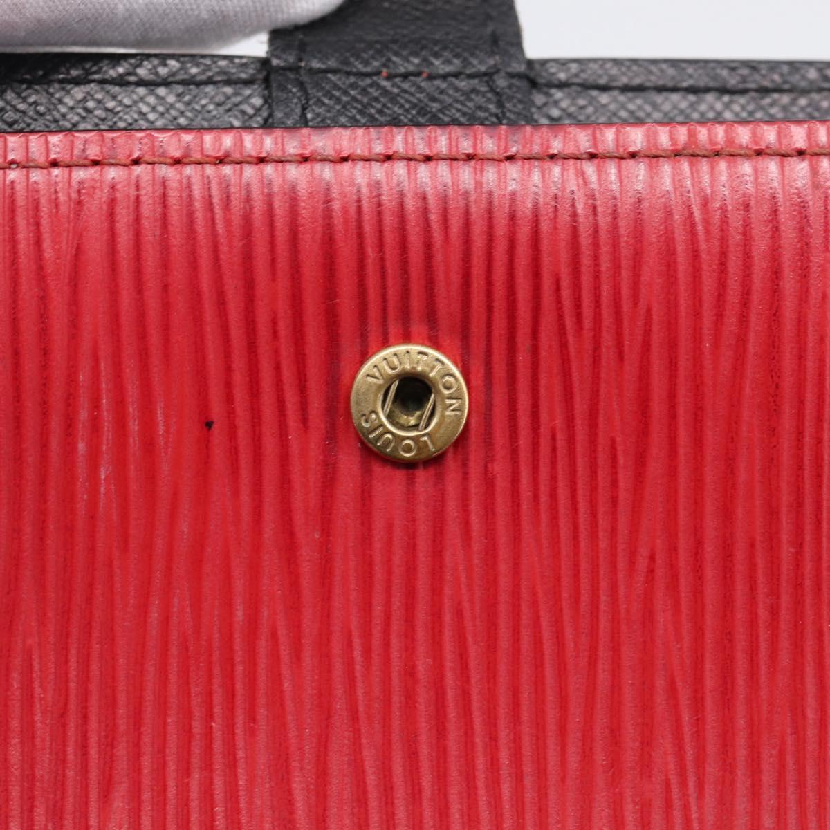 LOUIS VUITTON Epi Agenda PM Day Planner Cover Red R20057 LV Auth BA16747