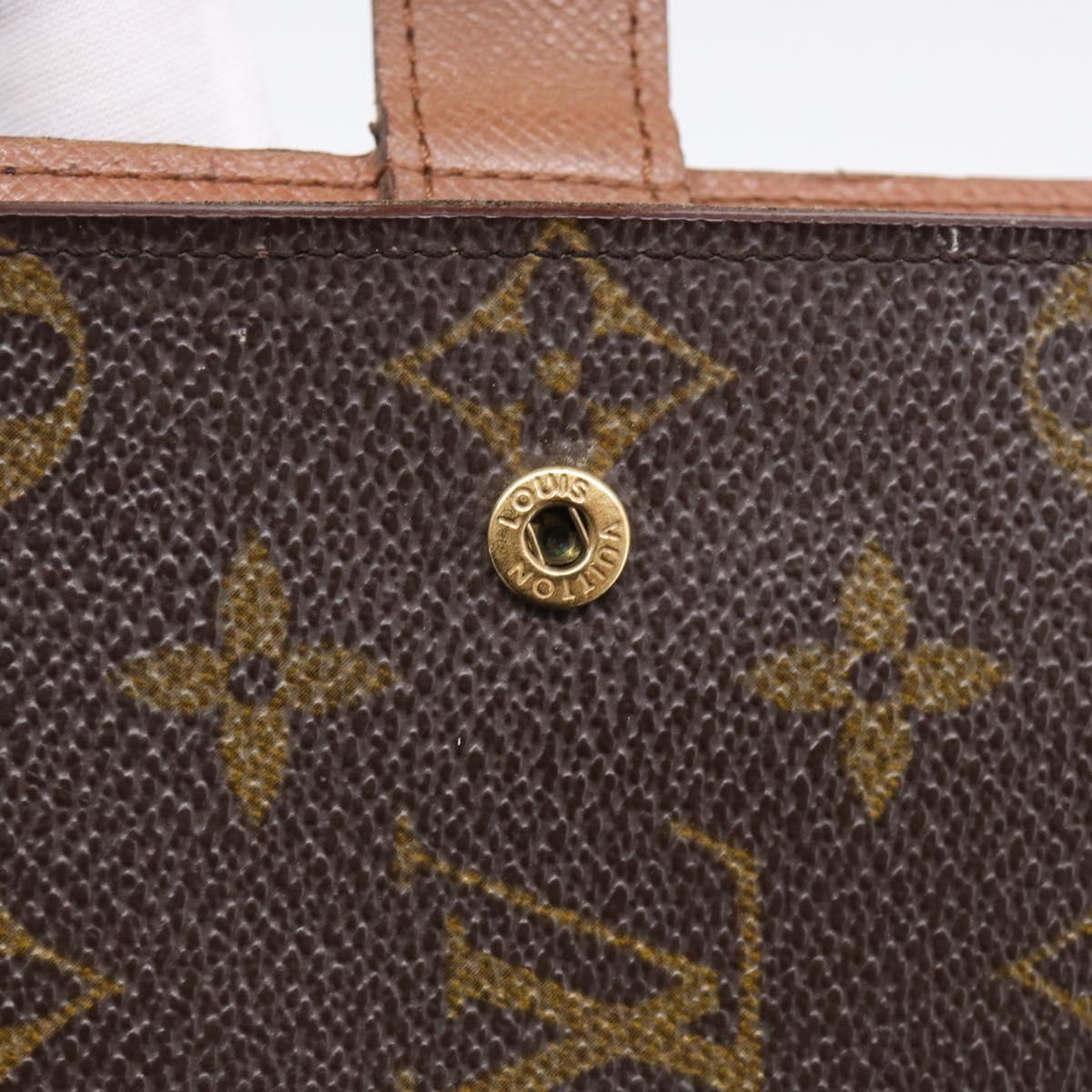 LOUIS VUITTON Monogram Agenda PM Day Planner Cover R20005 LV Auth BA16748
