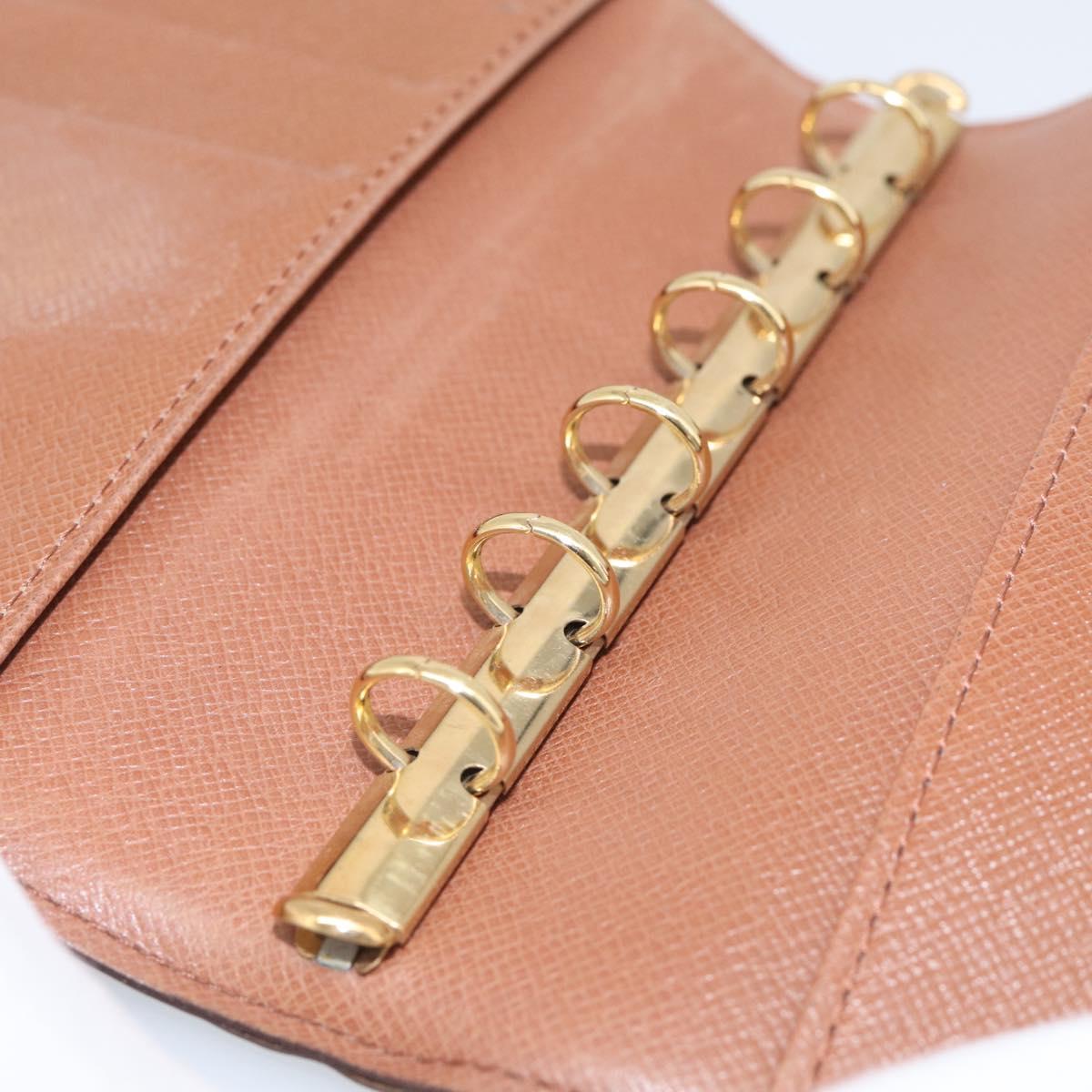 LOUIS VUITTON Monogram Agenda PM Day Planner Cover R20005 LV Auth BA16748
