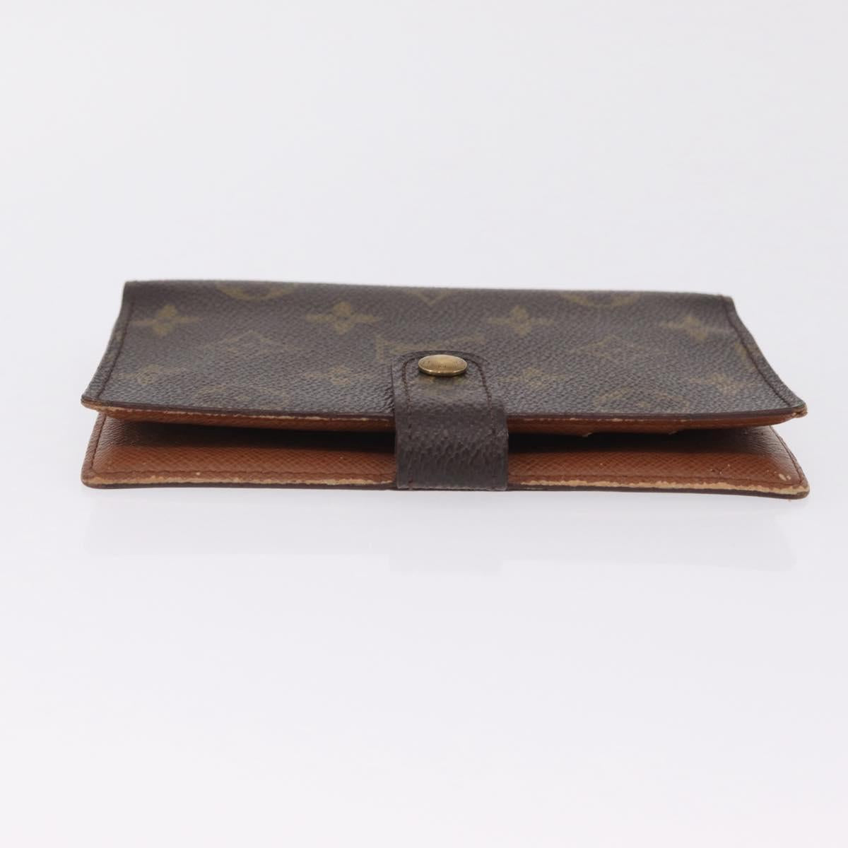 LOUIS VUITTON Monogram Agenda PM Day Planner Cover R20005 LV Auth BA16749