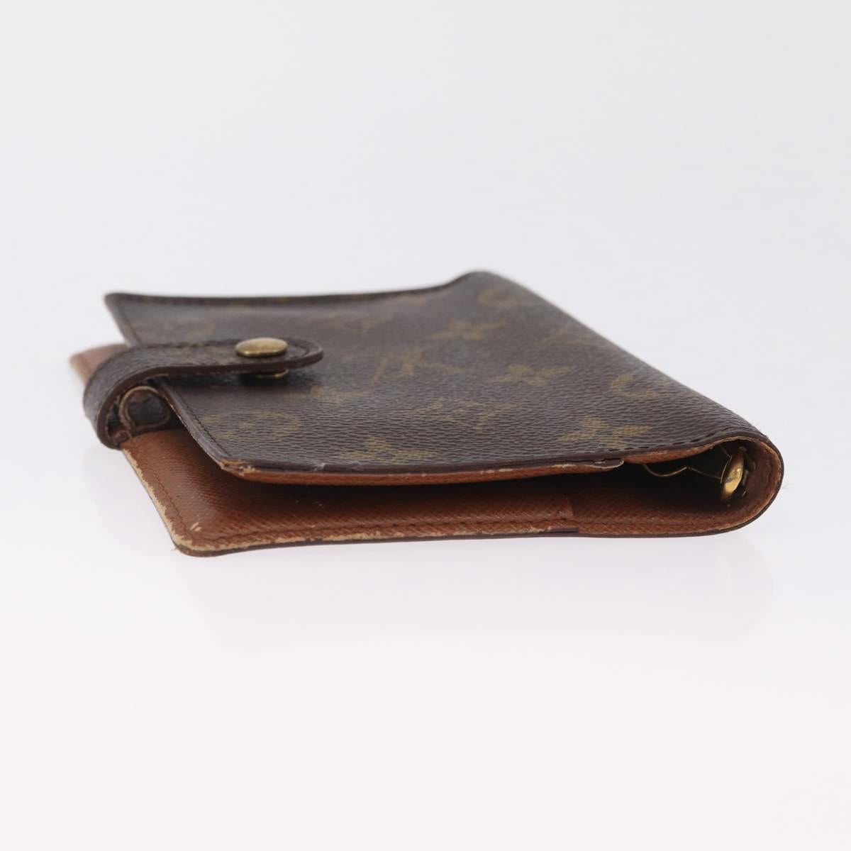 LOUIS VUITTON Monogram Agenda PM Day Planner Cover R20005 LV Auth BA16749