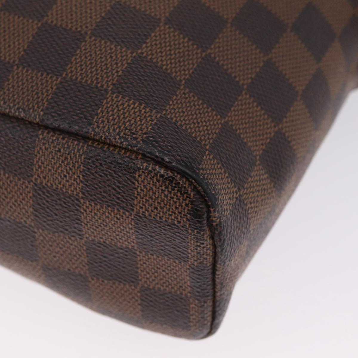 LOUIS VUITTON Damier Ebene Olaf PM Shoulder Bag N41442 LV Auth BA16751
