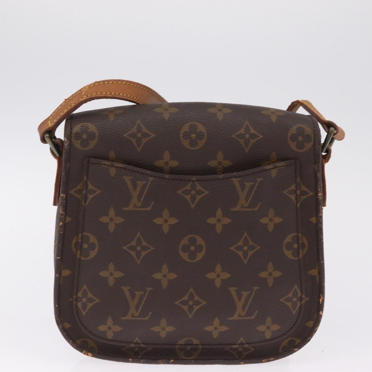 LOUIS VUITTON Monogram Saint Cloud Shoulder Bag 2 Set LV Auth BA16762
