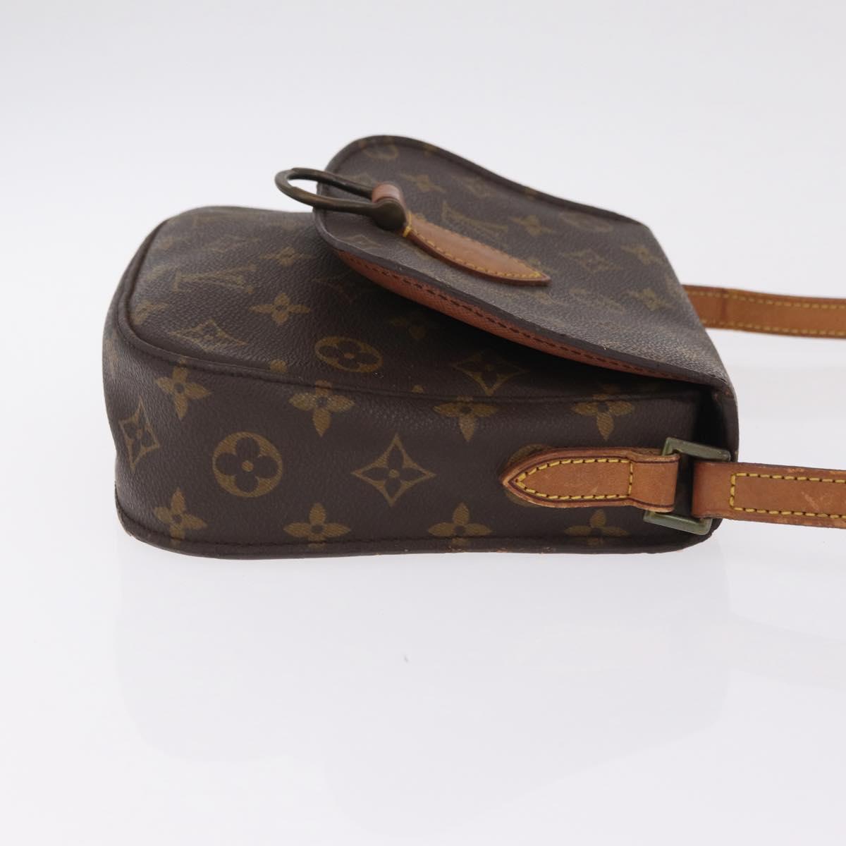 LOUIS VUITTON Monogram Saint Cloud Shoulder Bag 2 Set LV Auth BA16762