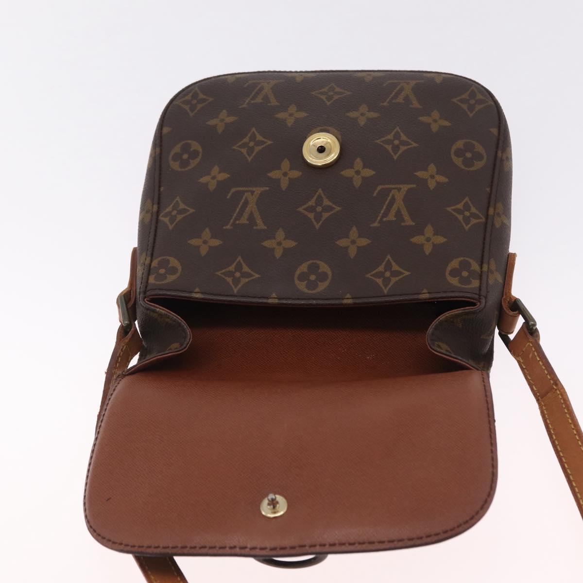 LOUIS VUITTON Monogram Saint Cloud Shoulder Bag 2 Set LV Auth BA16762