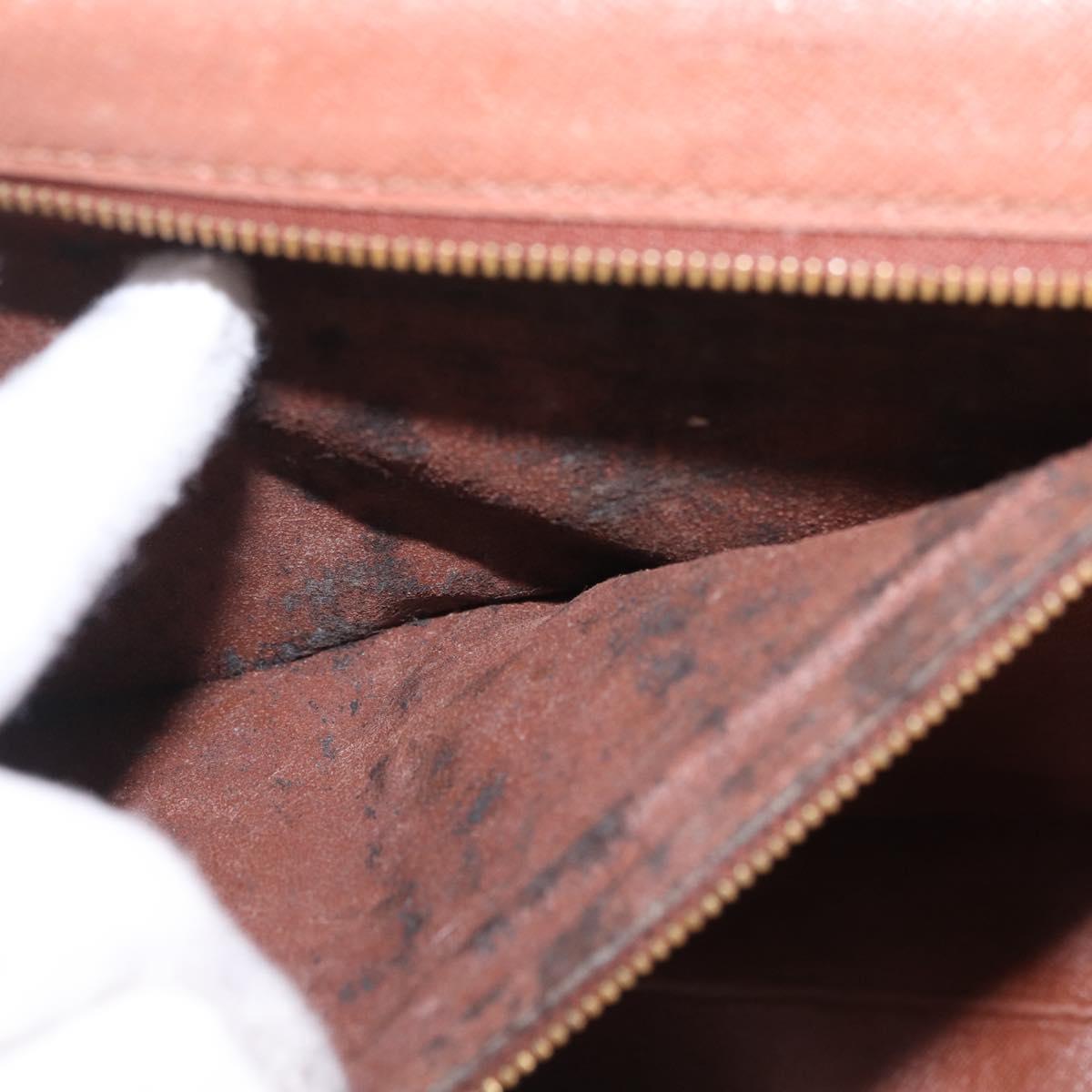 LOUIS VUITTON Monogram Porte Documents Bandouliere Bag M53338 LV Auth BA16765