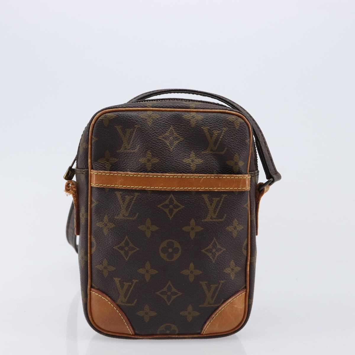 LOUIS VUITTON Monogram Damier Azur Hand Bag 2 Set LV Auth BA16768