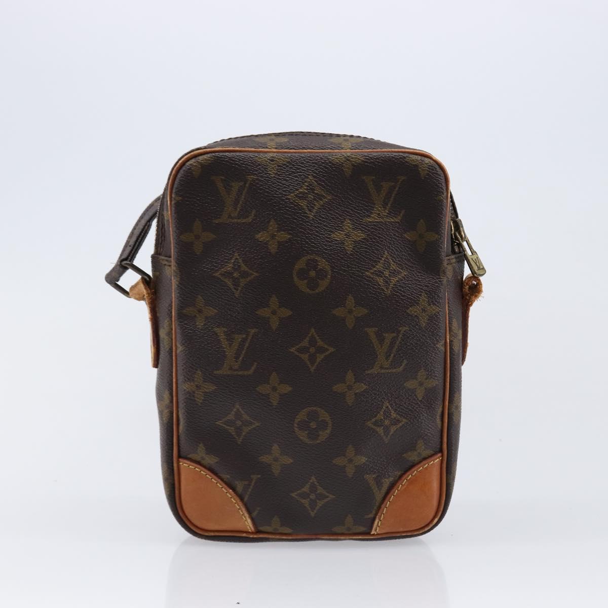 LOUIS VUITTON Monogram Damier Azur Hand Bag 2 Set LV Auth BA16768