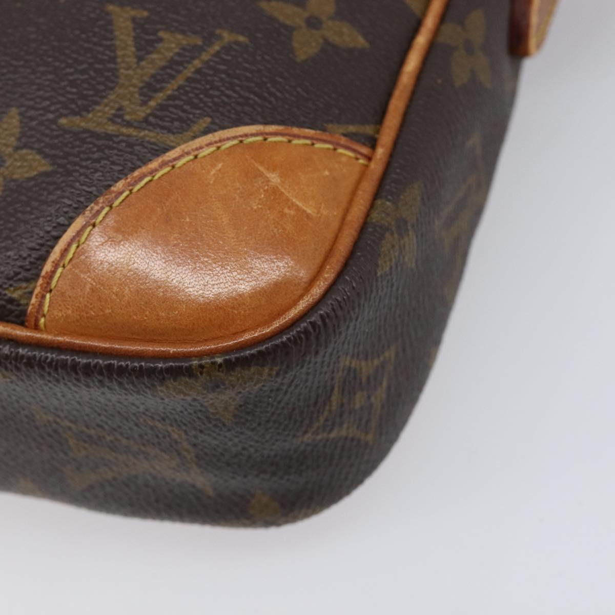 LOUIS VUITTON Monogram Damier Azur Hand Bag 2 Set LV Auth BA16768