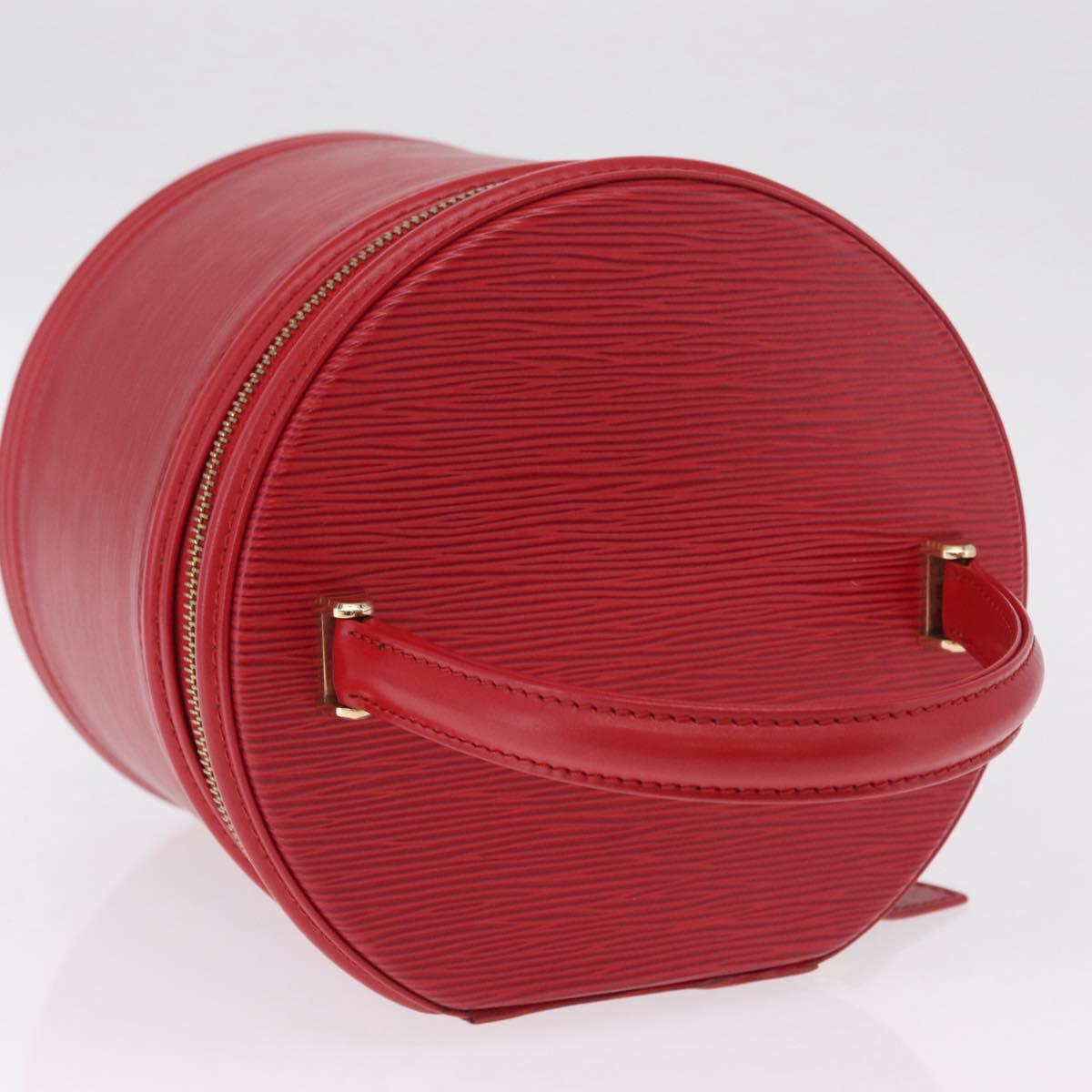 LOUIS VUITTON Epi Cannes Hand Bag Red M48037 LV Auth BA16772A