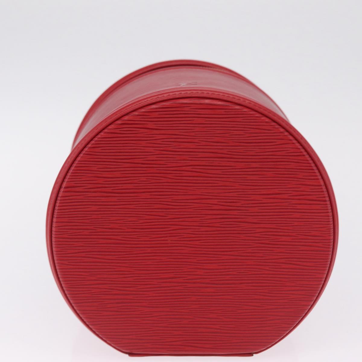 LOUIS VUITTON Epi Cannes Hand Bag Red M48037 LV Auth BA16772A