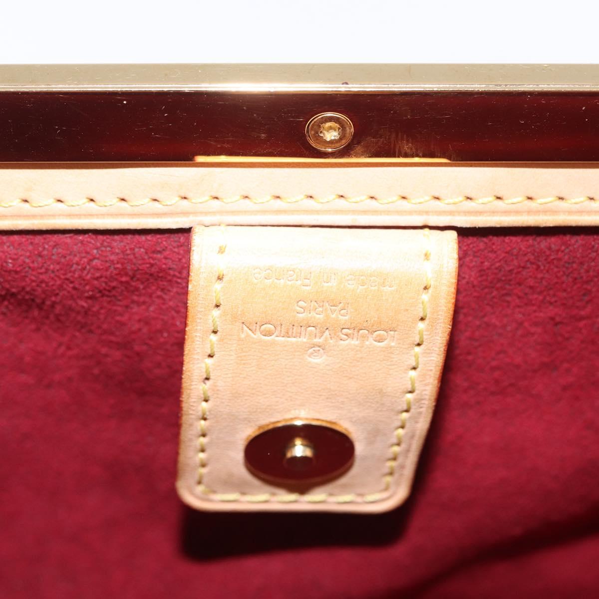 LOUIS VUITTON Monogram Multicolor Judy PM Bag White M40257 LV Auth BA16774A
