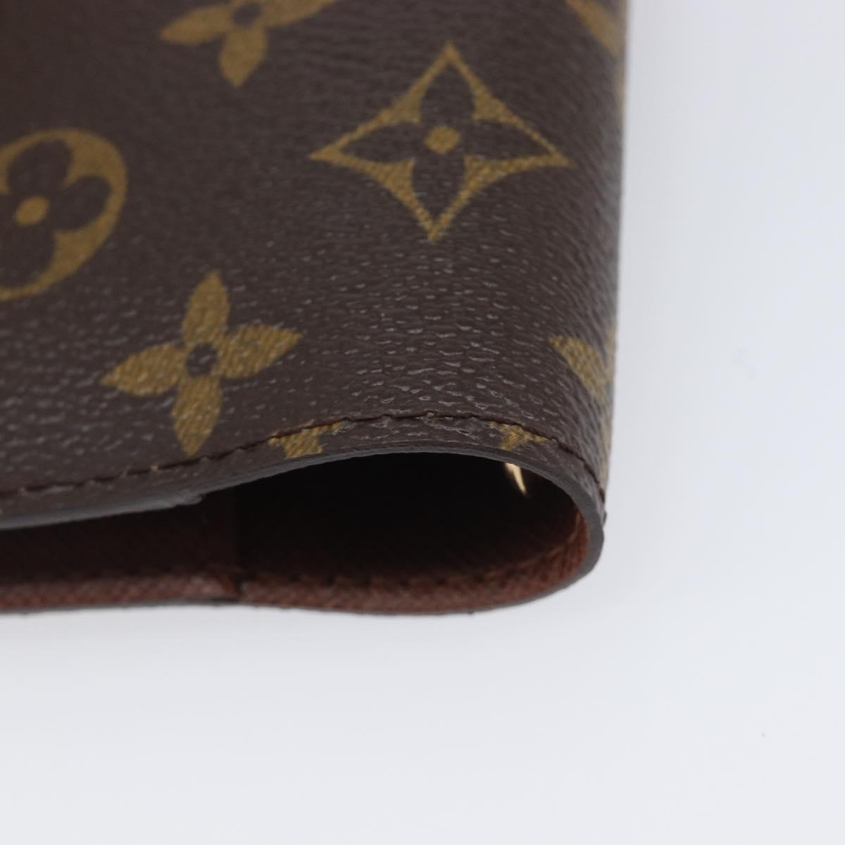 LOUIS VUITTON Monogram Panda Agenda PM Day Planner Cover R20011 LV Auth BA16791M