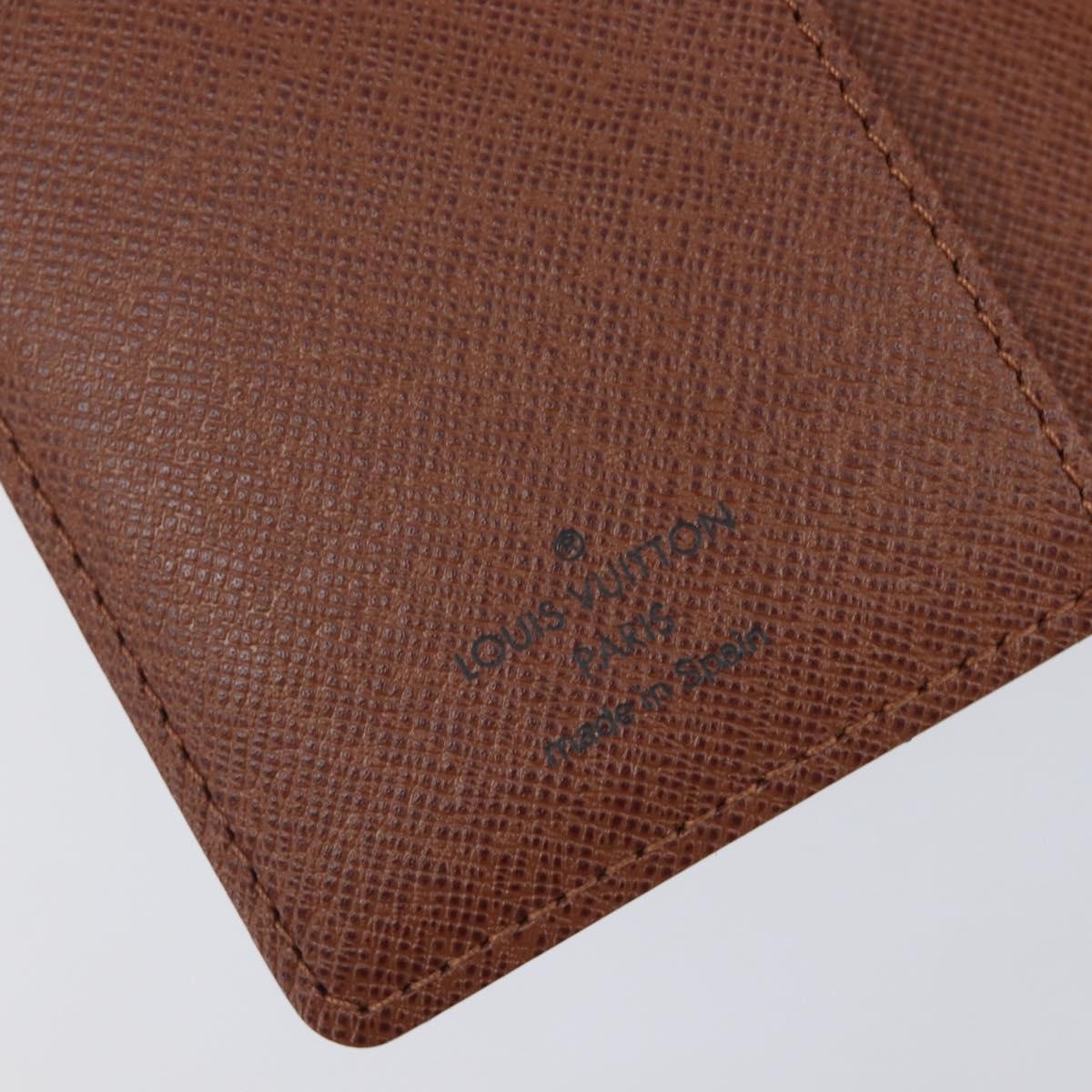 LOUIS VUITTON Monogram Panda Agenda PM Day Planner Cover R20011 LV Auth BA16791M