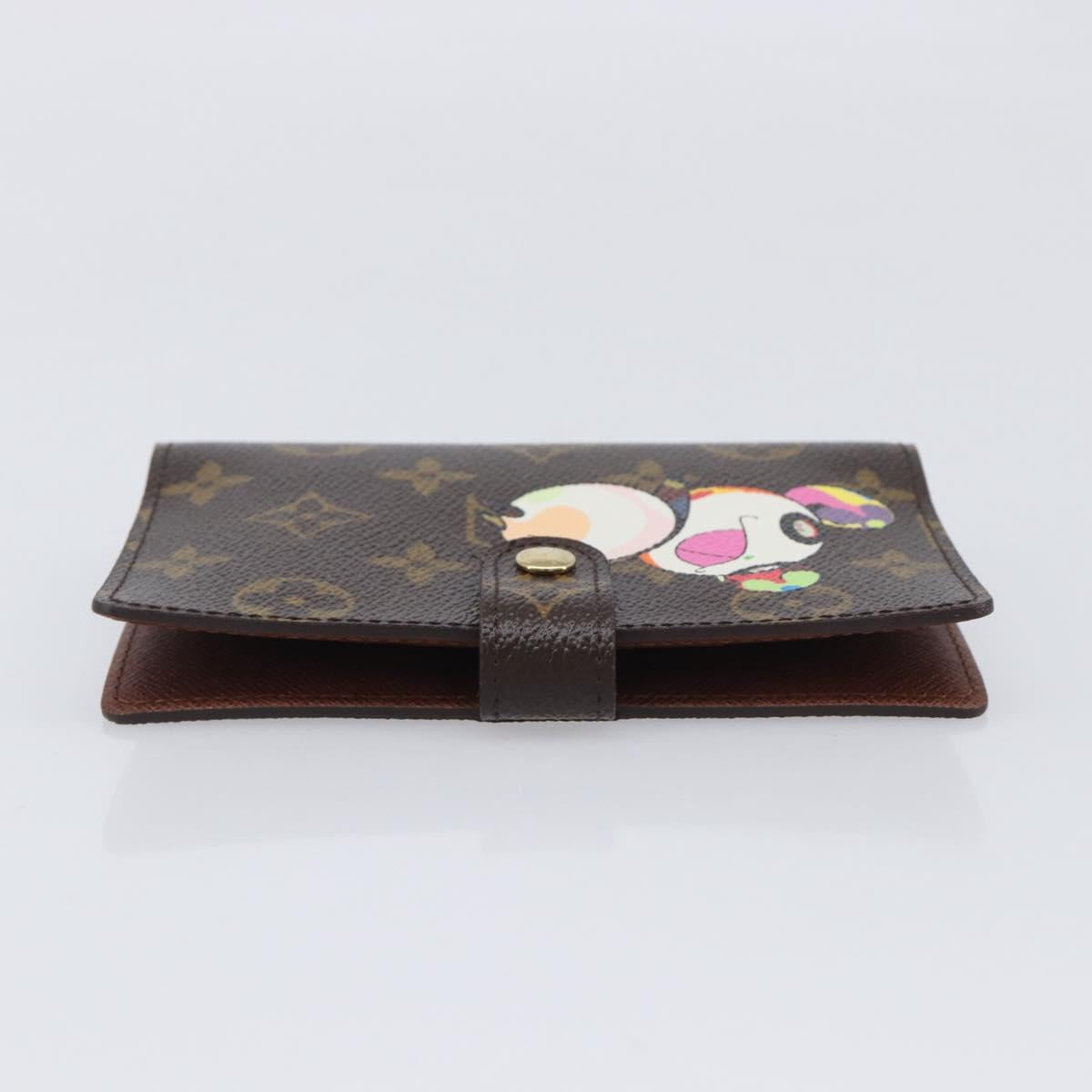 LOUIS VUITTON Monogram Panda Agenda PM Day Planner Cover R20011 LV Auth BA16791M