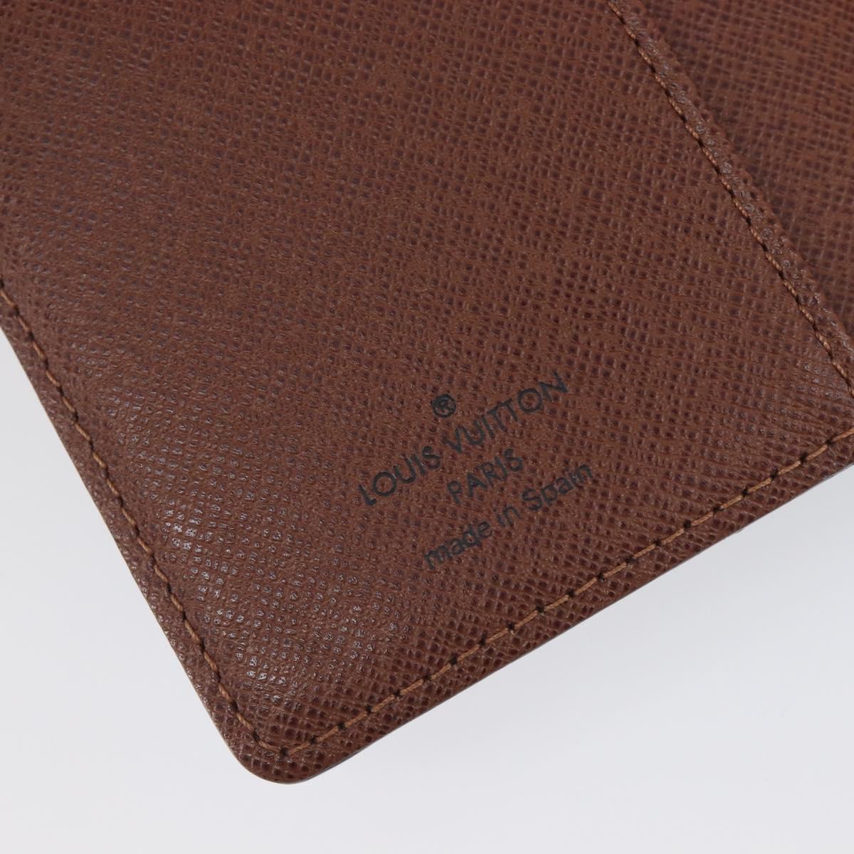 LOUIS VUITTON Monogram Panda Agenda PM Day Planner Cover R20011 LV Auth BA16793V