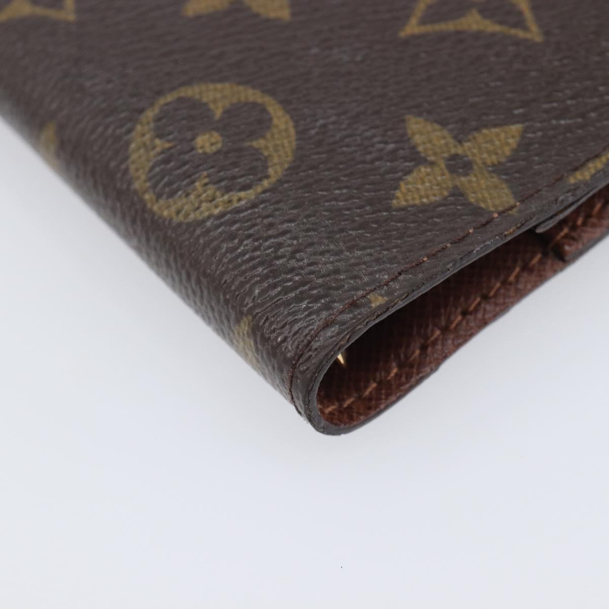 LOUIS VUITTON Monogram Panda Agenda PM Day Planner Cover R20011 LV Auth BA16793V