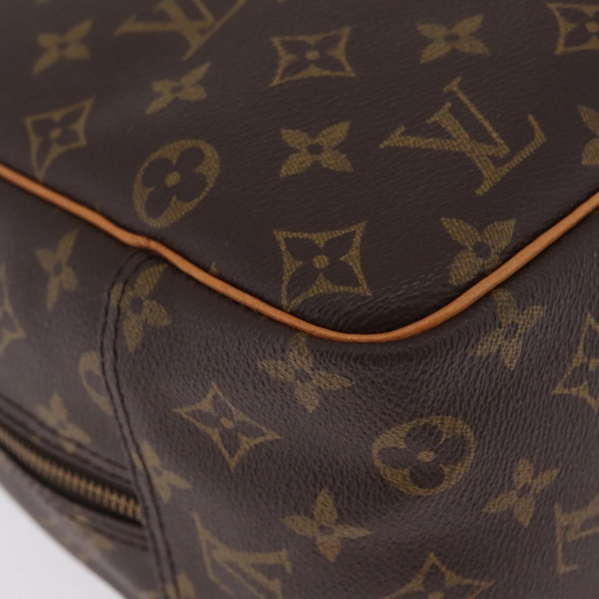 LOUIS VUITTON Monogram Deauville Hand Bag M47270 LV Auth BA16794