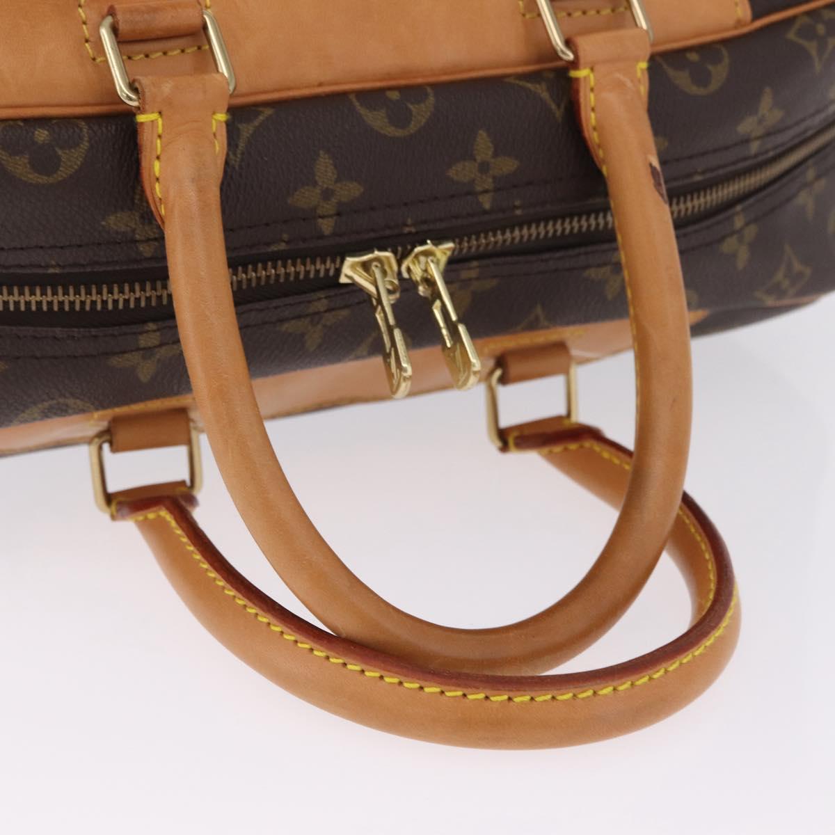 LOUIS VUITTON Monogram Deauville Hand Bag M47270 LV Auth BA16794
