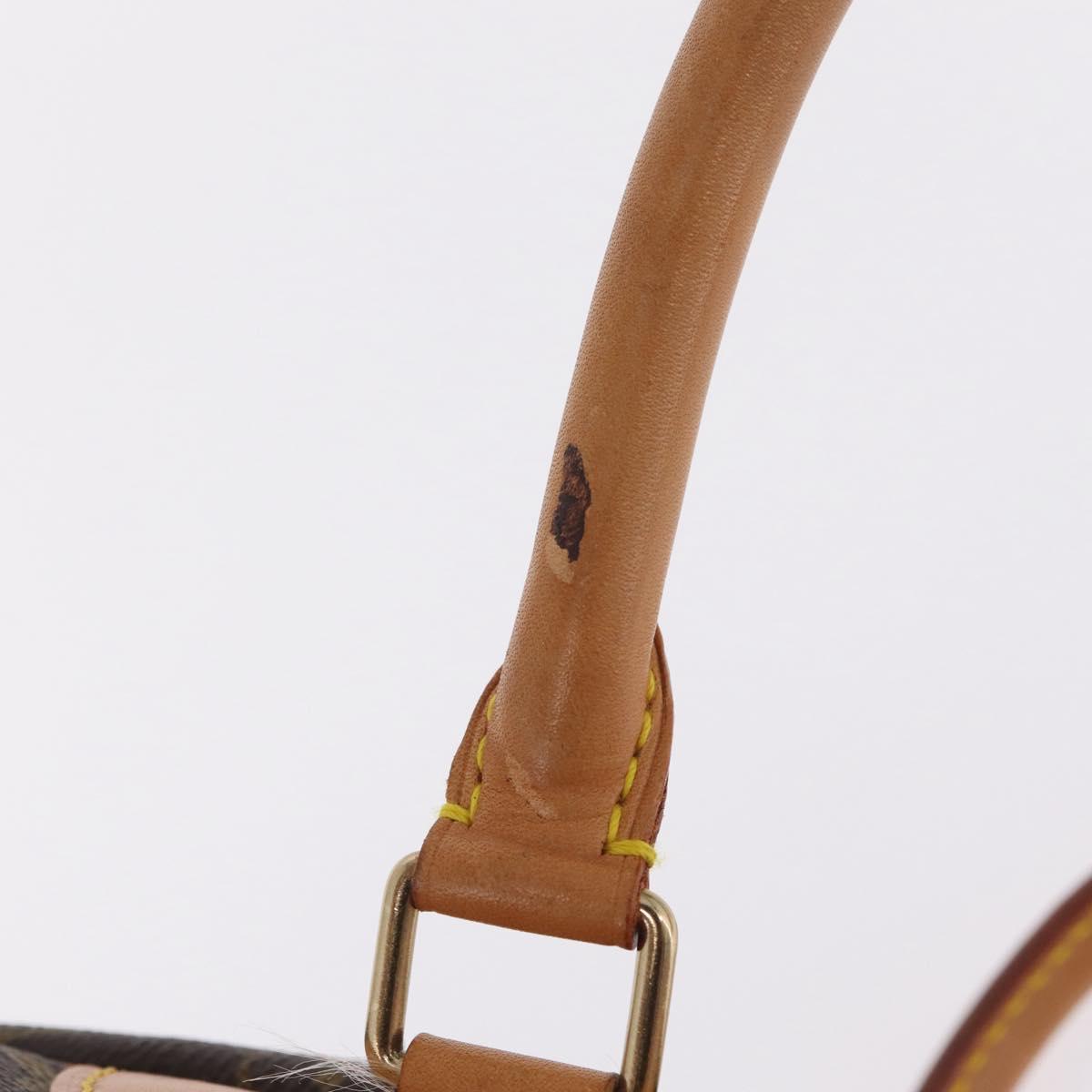 LOUIS VUITTON Monogram Deauville Hand Bag M47270 LV Auth BA16794