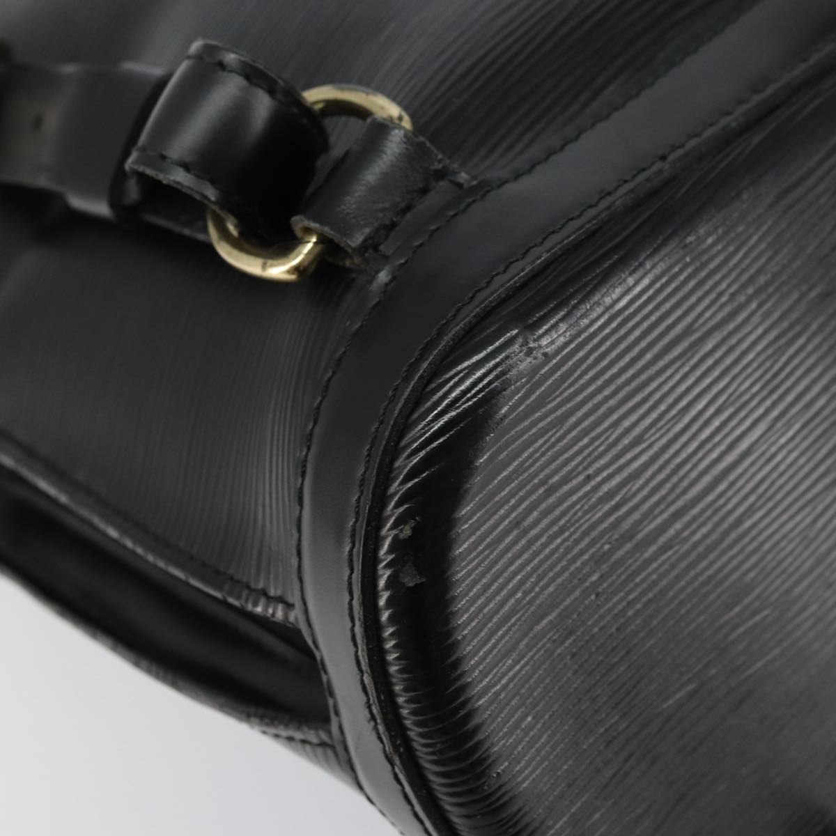 LOUIS VUITTON Epi Coblanc Shoulder Bag Black M52292 LV Auth BA168