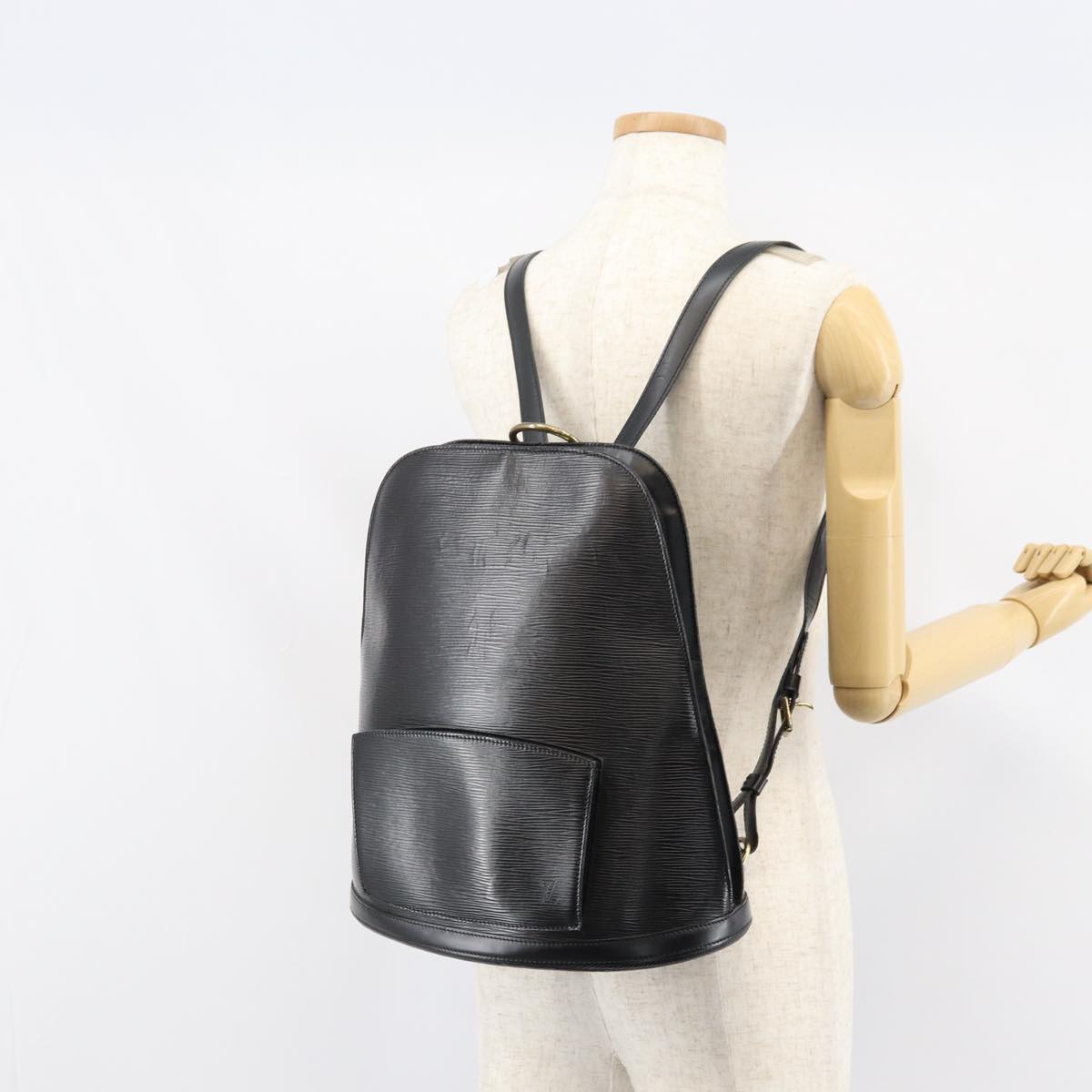 LOUIS VUITTON Epi Coblanc Shoulder Bag Black M52292 LV Auth BA168